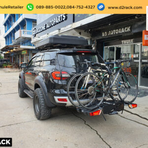 ที่แขวนจักรยาน THULE EasyFold 933 XT ติดตั้งกับ Ford Everest แร็ครถจักรยาน rackTHULEมือสอง ฟอร์ด เอเวอเรสต์