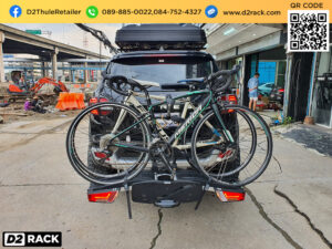 แร็คจักรยาน THULE EasyFold 933 XT ติดตั้งกับ Ford Everest ที่แขวนจักรยาน แร็คห้อยจักรยาน ฟอร์ด เอเวอเรสต์