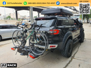 ที่วางจักรยาน THULE EasyFold 933 XT ติดตั้งกับ Ford Everest แร็คจักรยาน rackยึดจักรยาน ฟอร์ด เอเวอเรสต์