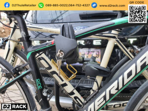rackจักรยาน THULE EasyFold 933 XT ติดตั้งกับ Ford Everest แร็คจักรยานหลังคา แร็คจักรยานไม่ถอดล้อ ฟอร์ด เอเวอเรสต์