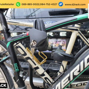 rackจักรยาน THULE EasyFold 933 XT ติดตั้งกับ Ford Everest แร็คจักรยานหลังคา แร็คจักรยานไม่ถอดล้อ ฟอร์ด เอเวอเรสต์