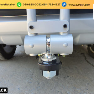 rackจักรยาน THULE Xpress 970 ติดตั้งกับ Ford Everest แร็คจักรยานหลังคา แร็คจักรยานไม่ถอดล้อ ฟอร์ด เอเวอเรสต์