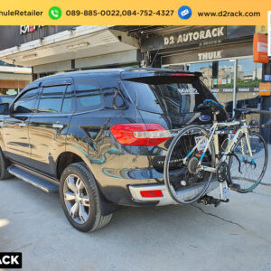 ที่ยึดจักรยาน THULE Xpress 970 ติดตั้งกับ Ford Everest แร็คจักรยานท้ายรถ rackติดจักรยาน ฟอร์ด เอเวอเรสต์