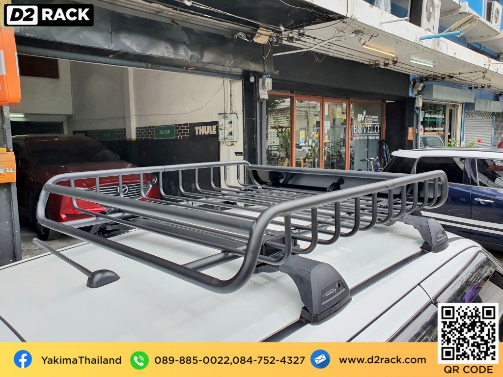 Suzuki Swift ติดตั้ง แร็คสัมภาระบนหลังคา YAKIMA Roofrack รุ่น LoadWarrior