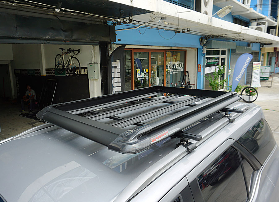 แร็คหลังคา CarryBoy รุ่น CB-535N-02B แร็คหลังคามือสอง แร็คหลังคากระบะ แครี่บอย roofrackbar ติดหลังคารถยนต์ แร็คจักรยานท้ายรถthule แร็คหลังคาออฟโรดมือสอง ขายแร็คจักรยานท้ายรถ คานแร็คหลังคา