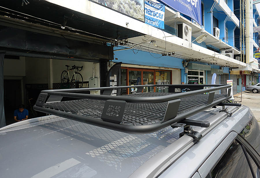 แร็คหลังคา Overland รุ่น Atlas แร็คหลังคามือสอง แร็คหลังคากระบะ โอเวอร์แลนด์ roofrackbar ติดหลังคารถยนต์ แร็คจักรยานท้ายรถthule แร็คหลังคาออฟโรดมือสอง ขายแร็คจักรยานท้ายรถ คานแร็คหลังคา