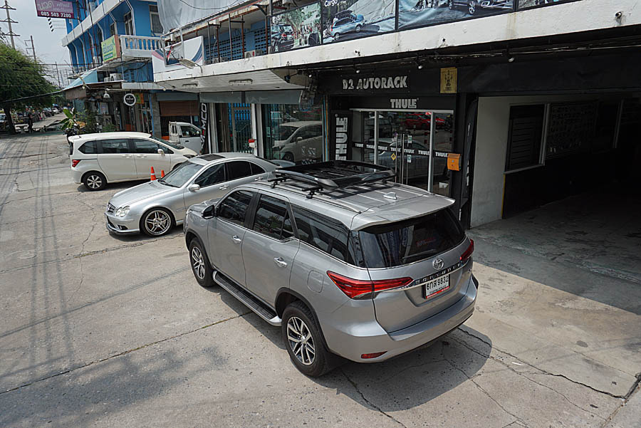 แร็คติดหลังคารถ SCR รุ่น RR04-120 แร็คหลังคาthuleมือสอง ติดตั้งแร็คหลังคา เอสซีอาร์ แร็คหลังคาเหล็ก ถาดแร็คหลังคามือสอง ขายroofrackมือสอง แร็คหลังคาพัทยา