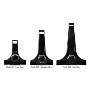 แร็คหลังคา ชุดขาจับคานขวาง THULE 951 + THULE Squarebar - Image 3
