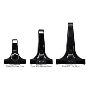 แร็คหลังคา ชุดขาจับคานขวาง THULE 953 + THULE Squarebar - Image 3