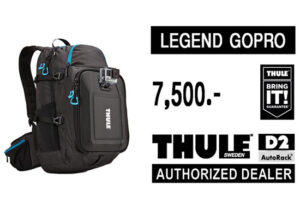 THULE กระเป๋ากล้อง Legend GoPro Backpack รุ่น TLGB-101 BK - Image 11