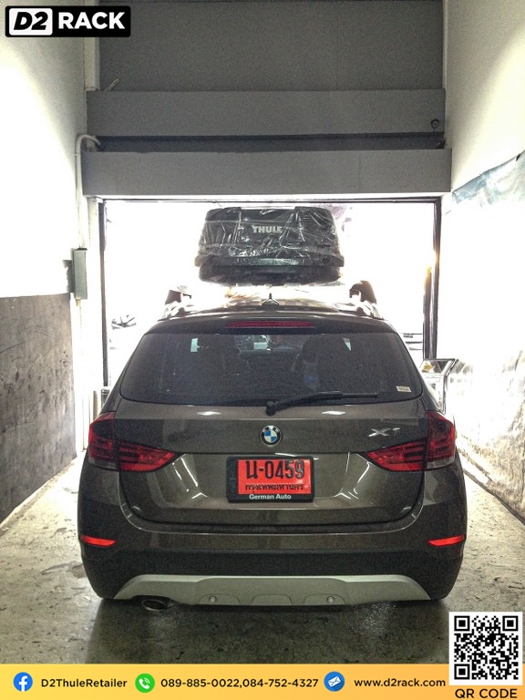 ThuleMotionRoofboxBMWX100FX5 (4) D2Rack ขาย ติดตั้ง แร็คหลังคา กล่องเก็บของบนหลังคา