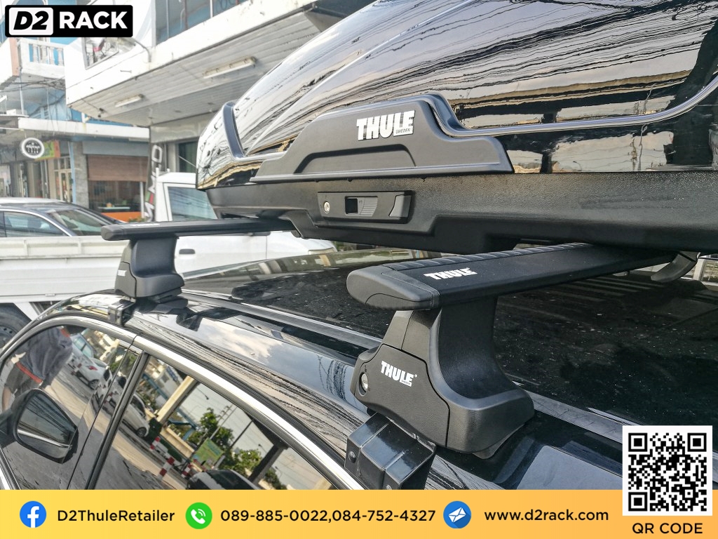 กล่องใส่สัมภาระบนหลังคา THULE Motion XT M roofbox กล่อง บน หลังคา รถ กล่องสัมภาระ : ผลงานติดตั้ง กล่อง Lexus NX เอ็นเอ็กซ์
