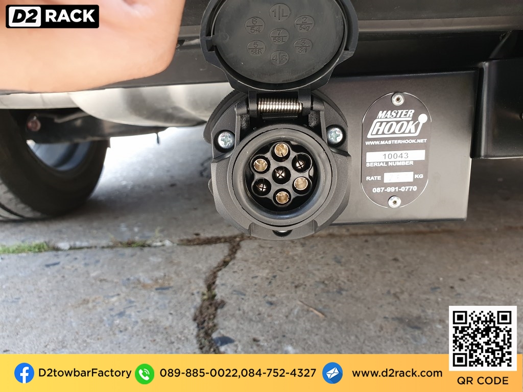 กันชนลากเรือ มาสด้า ซีเอ็กซ์8 อุปกรณ์เทรลเลอร์ ลากเรือ เทเลอร์ towbar โทว์บาร์ : งานติดตั้ง D2towbar ชุดลากเรือ Mazda CX-8