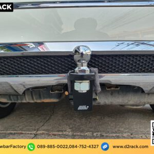 กันชนลากเรือ เบนซ์ เอ็มเอล อุปกรณ์เทรลเลอร์ ลากเรือ เทเลอร์ towbar โทว์บาร์ : งานติดตั้ง D2towbar ชุดลากเรือ Benz ML