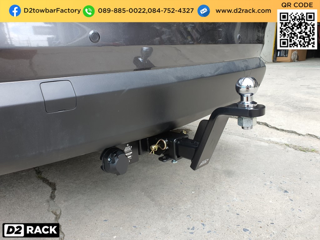 towbar มาสด้า ซีเอ็กซ์8 อุปกรณ์ลากเรือ กันชนลากพ่วง ชุดลากพ่วงเจ็ทสกี ชุดลากหัวบอล : งานติดตั้ง D2towbar ชุดลากเรือ Mazda CX-8