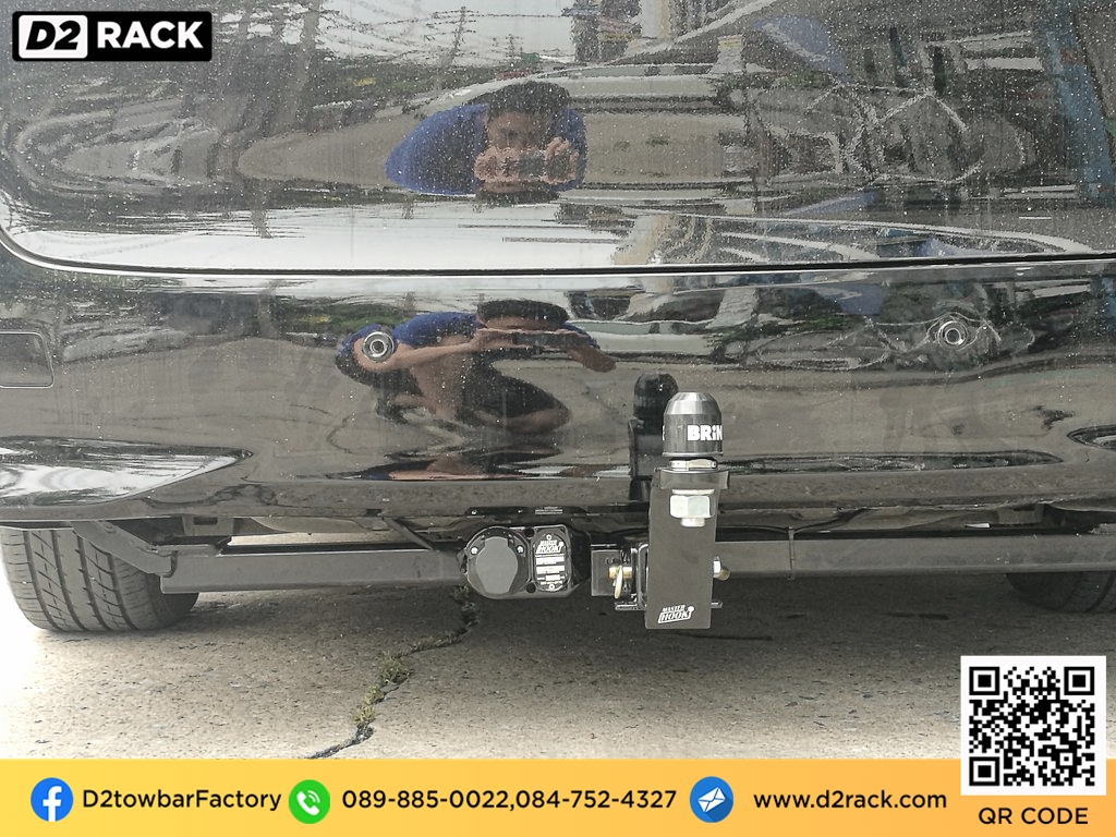 กันชนลากเรือ โตโยต้า เวลไฟร์ อุปกรณ์เทรลเลอร์ ลากเรือ เทเลอร์ towbar โทว์บาร์ : งานติดตั้ง D2towbar ชุดลากเรือ toyota vellfire กันชนลากพ่วง หัวบอลลากเรือ คานลาก ตะขอลาก หูลากเรือ เทรลเลอร์ลาก