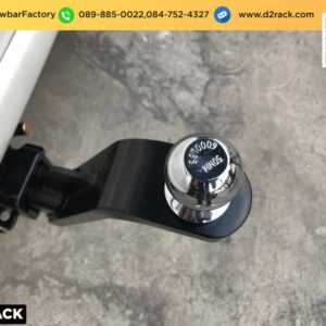 กันชนลากเรือ โตโยต้า วีออส อุปกรณ์เทรลเลอร์ ลากเรือ เทเลอร์ towbar โทว์บาร์ : งานติดตั้ง D2towbar ชุดลากเรือ Toyota Vios