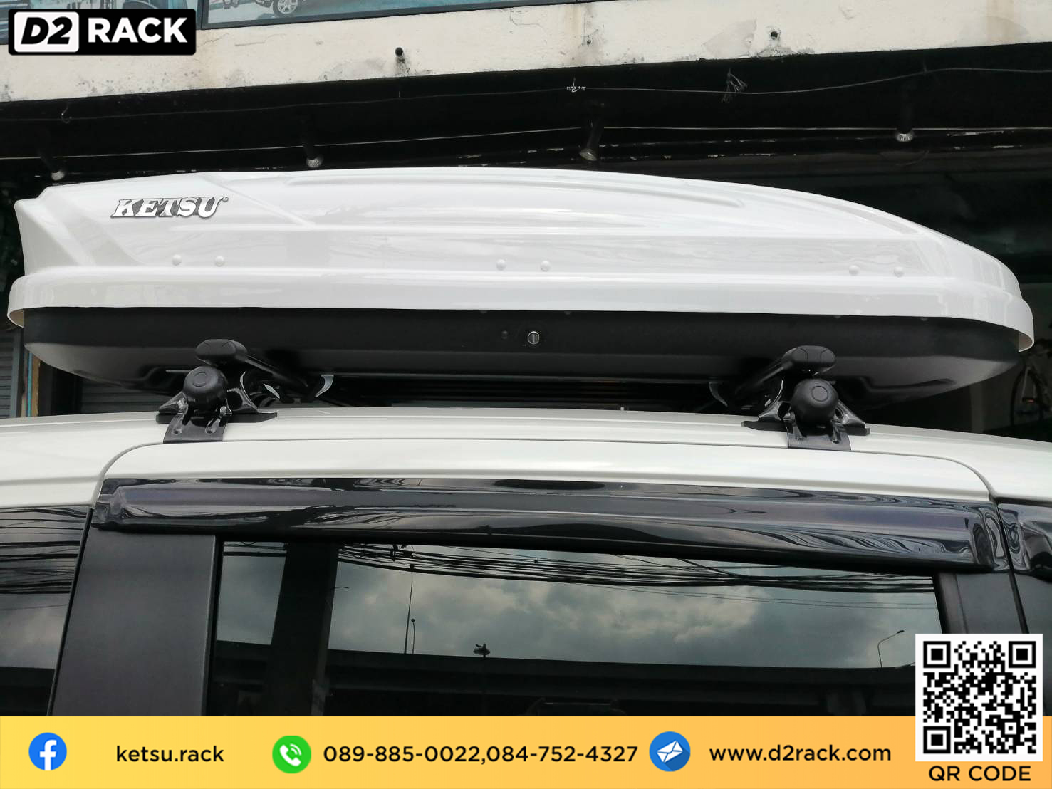 Ketsu-M1-Roofbox-Honda-Freed-O1-R-F2 (2) - D2Rack ขาย ติดตั้ง แร็ค ...