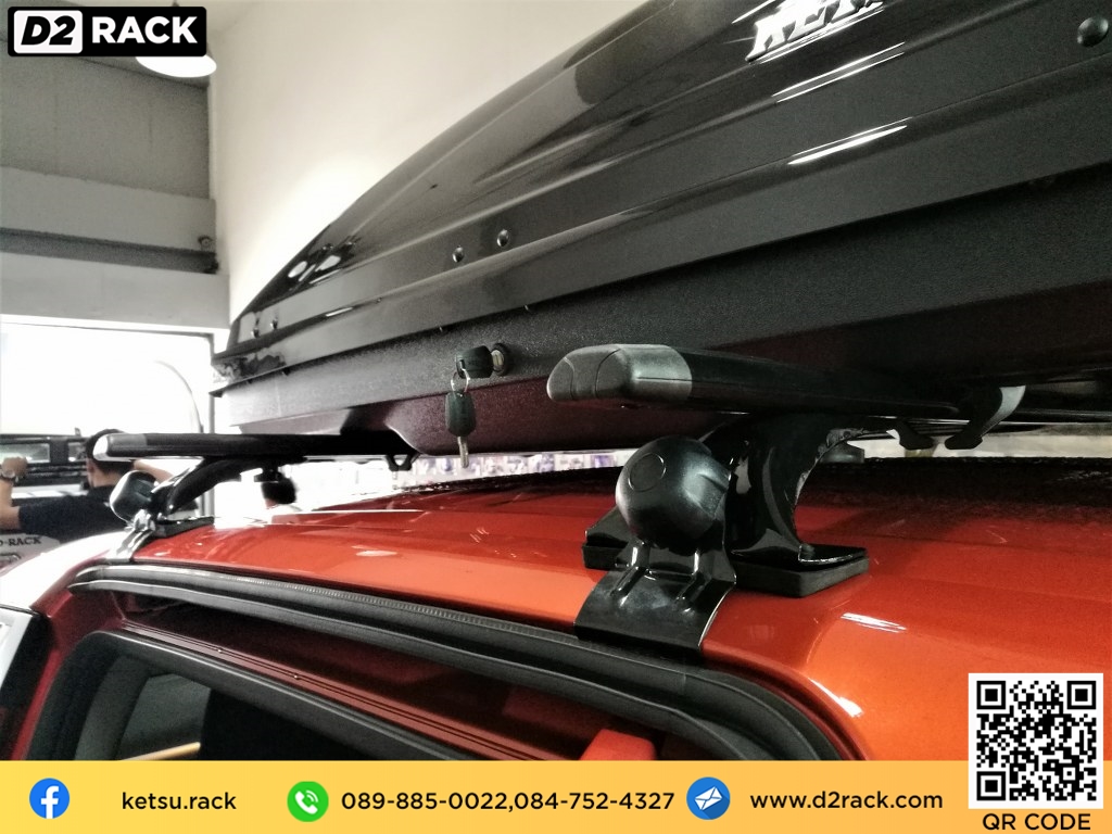  กล่องติดหลังคา thule มือสอง KETSU M2 กล่องสัมภาระบนหลังคา กล่องบนหลังคา กล่องติดหลังคา : ผลงานติดตั้ง กล่องหลังคารถยนต์ roof box Toyota Sienta เซียนต้า