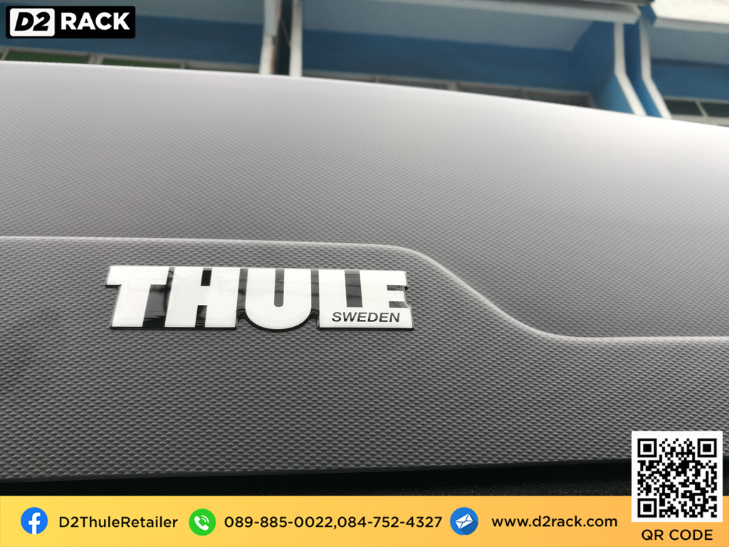 ขาย roofbox thule Force XT L ที่วางของบนหลังคา กล่องสัมภาระบนหลังคา กล่องเก็บของติดรถยนต์ : ผลงานติดตั้ง กล่องหลังคารถยนต์ roof box Isuzu mu-x มิวเอ็กซ์