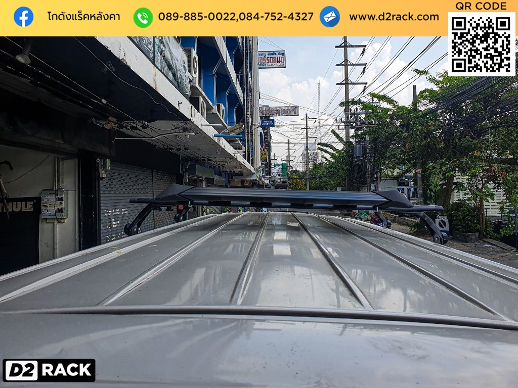 ขายึดแร็คหลังคา vrk รุ่น modern สำหรับ โตโยต้า เวนจูรี่ แร็คมือสอง วีอาร์เค ใส่แร็คหลังคา toyota ventury ราวติดหลังคารถ รามอินทรา rack หลังคารถ