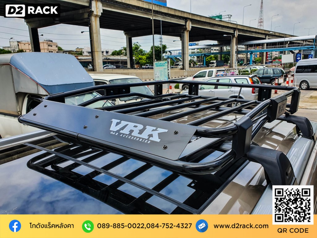 ติดแร็คหลังคา vrk รุ่น tray 001 สำหรับ ฟอร์ด เอเวอเรสต์ แร็คมือสอง วีอาร์เค แร็คหลังคาราคา ถูก ford everest ถาดหลังคา thule แร็คหลังคาบาร์ หลังคารถ