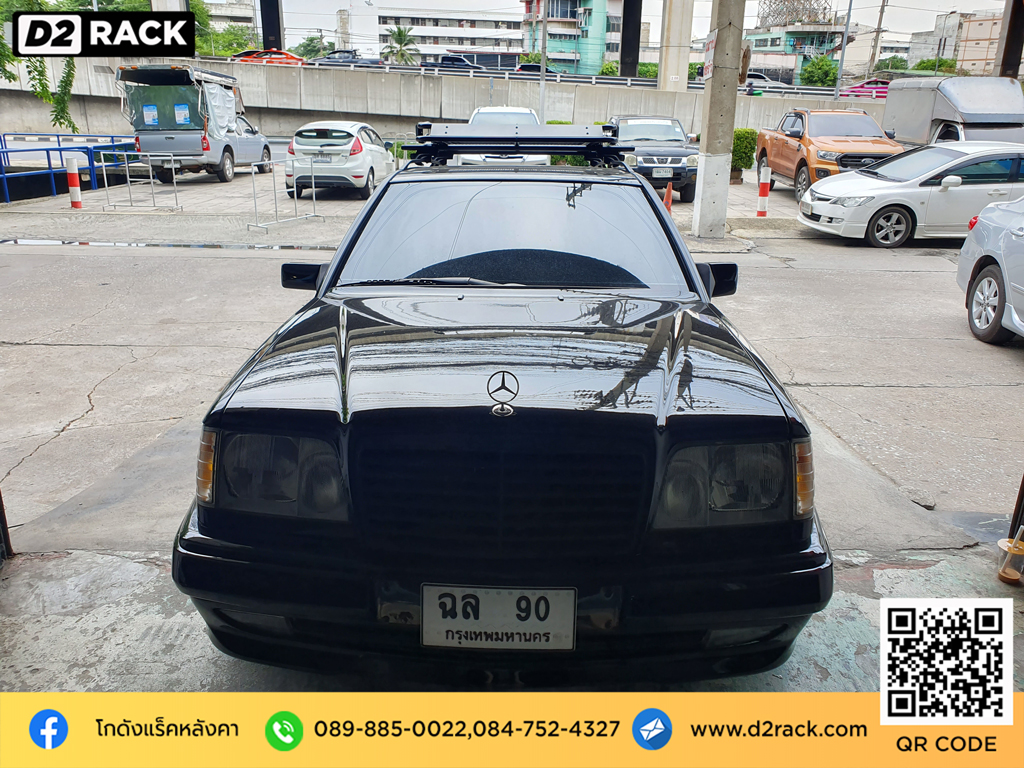 แร็คหลังคามือสอง วีอาร์เค benz e280 rack หลังคารถ VRK รุ่น Tray002 ราคา แร็คหลังคารถ เก๋ง เบนซ์ ตะแกรงหลังคา แร็คหลังคาsuv d2 autorack ติดแร็คหลังคาข้อเสีย