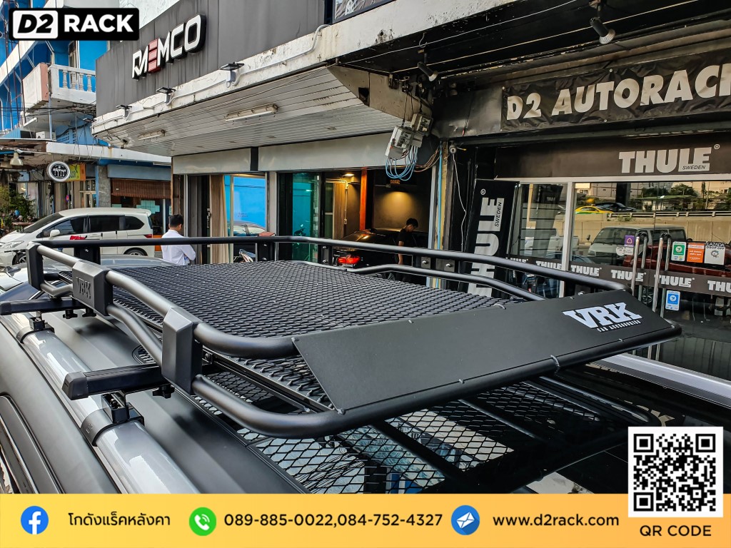 แร็คหลังคารถเก๋ง vrk รุ่น tray 002 สำหรับ ford everest แร็คมือสอง วีอาร์เค ขายึดแร็คหลังคารถ ตะแกรง หลังคา รถยนต์ ราคา แร็คหลังคามือสอง ฟอร์ด เอเวอเรสต์