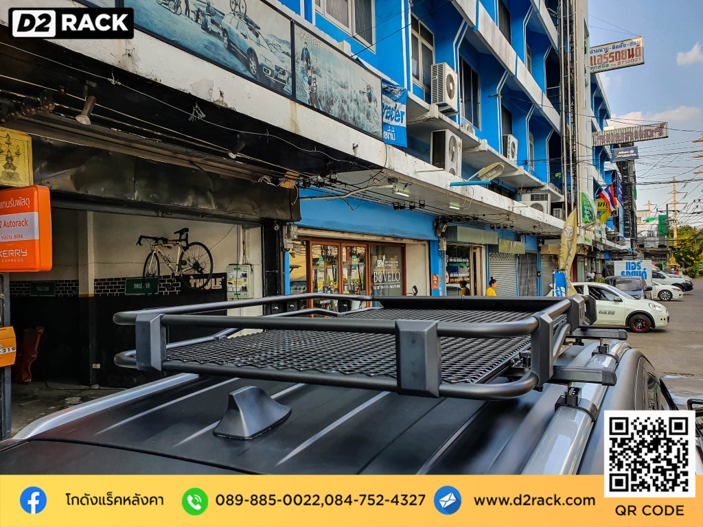 ราวหลังคารถยนต์ vrk รุ่น tray 002 สำหรับ ford everest แร็คมือสอง วีอาร์เค วิธีติดแร็คหลังคารถเก๋ง ฟอร์ด เอเวอเรสต์ บาร์ หลังคารถ วิธี ลด เสียง ลม แร็คหลังคา ขายึดแร็คหลังคามือสอง