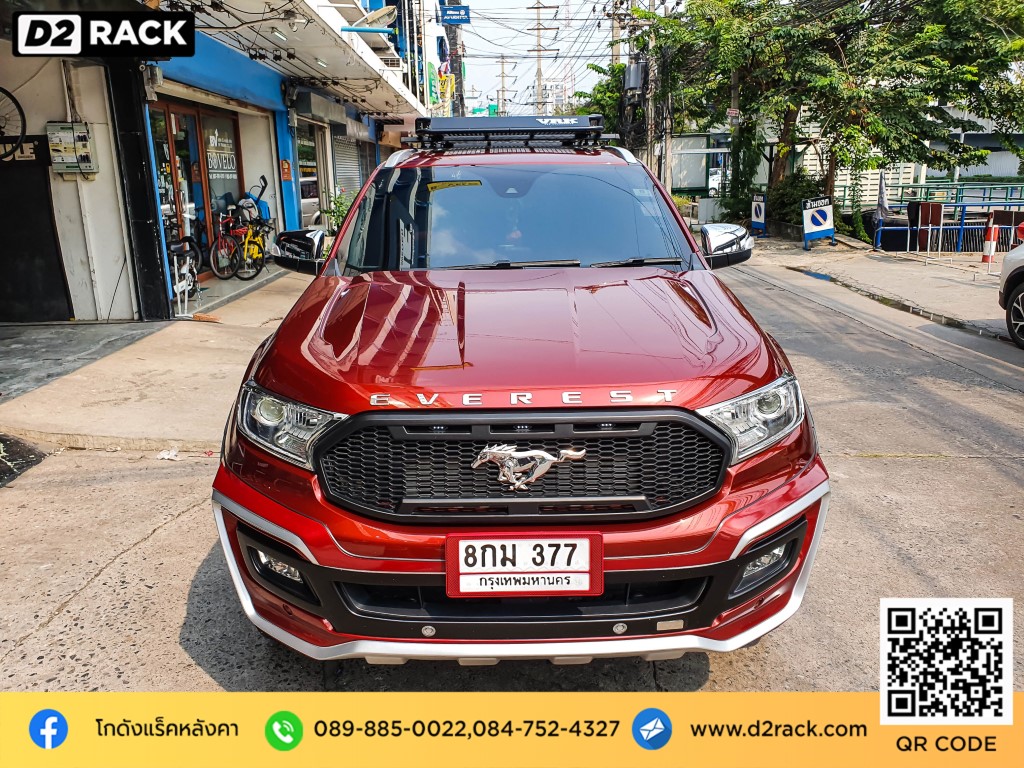 แร็คหลังคารถตู้ vrk รุ่น tray 002 สำหรับ ford everest แร็คมือสอง วีอาร์เค ขาจับแร็คหลังคามือสอง ฟอร์ด เอเวอเรสต์ nameka rack ราคา ที่ เก็บ สัมภาระ บน หลังคา รถ แร็คหลังคาเก๋ง