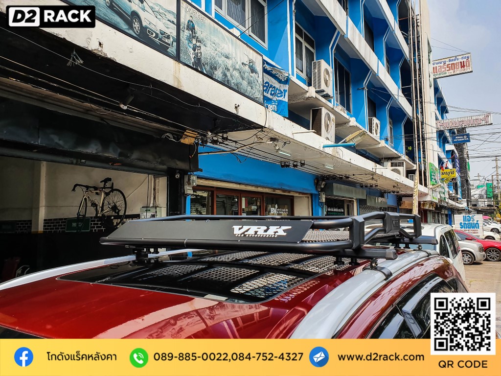 ขายแร็คหลังคามือสอง 2012 VRK รุ่น Tray 002 สำหรับ ford everest แร็คมือสอง วีอาร์เค แร็คติดหลังคา ฟอร์ด เอเวอเรสต์ ร้านขายแร็คหลังคา แร็คหลังคา มือสองแร็คหลัง