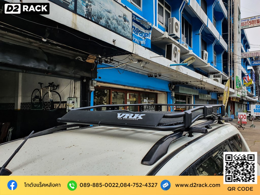 แร็คหลังคารถยนต์ VRK รุ่น Tray 002 สำหรับ มิตซูบิชิ ปาเจโร่ สปอร์ต ตัวยึดแร็คมือสอง ขาจับแร็คหลังคา suv mitsubishi pajero sport 08-14 แร็คหลังคาสามมิตร ถอดแร็คหลังคา แร็คหลังคากระบะ