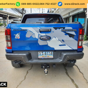 ชุดลากบิ๊กไบต์ Ford Raptor ชุดลากมือสอง แร็ปเตอร์ ชุดหัวบอลลากเรือ ห่วงลากจูง อุปกรณ์เทรลเลอร์ลากเรือ : งานติดตั้ง D2towbar ชุดลากเรือ Ford Raptor