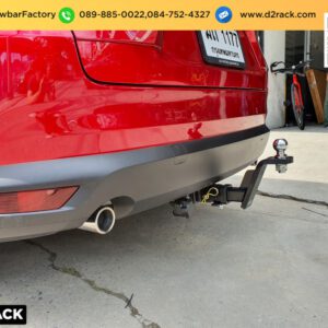 ตะขอเรือมือสอง Mazda CX8 กันชนลากพ่วงรถ เทรลเลอร์ลากแม็คโคร หางลากปากนกแก้ว หัวบอลลากรถมือสอง : งานติดตั้ง D2towbar ชุดลากเรือ มาสด้า ซีเอ็กซ์ 8