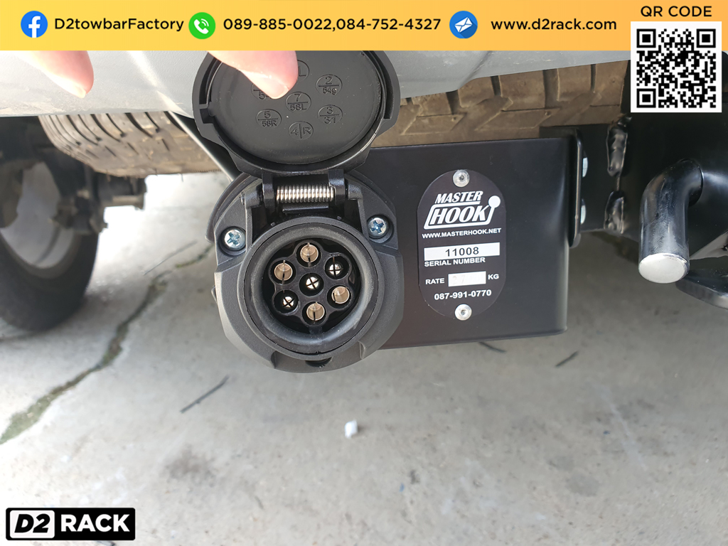 เทรลเลอร์ลากมือสอง Ford Everest ปากนกแก้วหัวบอล เอเวอเรสต์ ลากพ่วง jetski กันชนลาก ตะขอลากรถราคา : งานติดตั้ง D2towbar ชุดลากเรือ Ford Everest