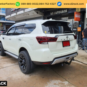 ห่วงโอเมก้า Nissan Terra กันชนลาก เทอร์ร่า กันชนลาก เทรลเลอร์ลากพ่วงมือสอง เทรลเลอร์ลากแม็คโคร : งานติดตั้ง D2towbar ชุดลากเรือ Nissan Terra