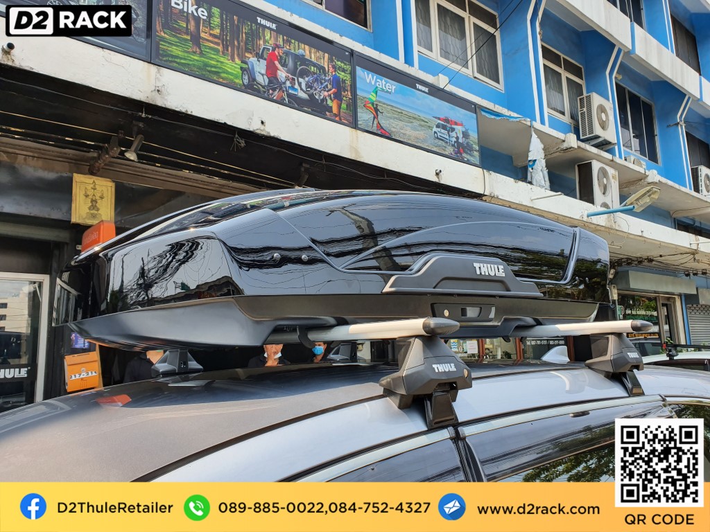 เชียง ก ง THULE RoofBox Motion XT M กล่อง สัมภาระ บน หลังคา กล่องอเนกประสงค์บนหลังคารถ : ผลงานติดตั้ง กล่องหลังคารถยนต์ roof box Honda CRV G5 ซีอาร์วี