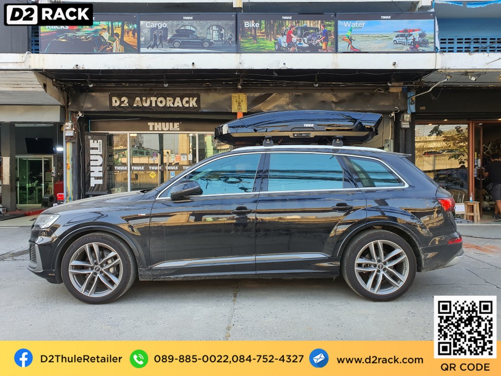 ที่วางของบนหลังคา THULE RoofBox Motion XT XL กล่อง กล่อง สัมภาระ บน หลังคา pantip กล่อง ติด หลังคา รถ : ผลงานติดตั้ง กล่องหลังคารถยนต์ roof box Audi Q7 ออดี้
