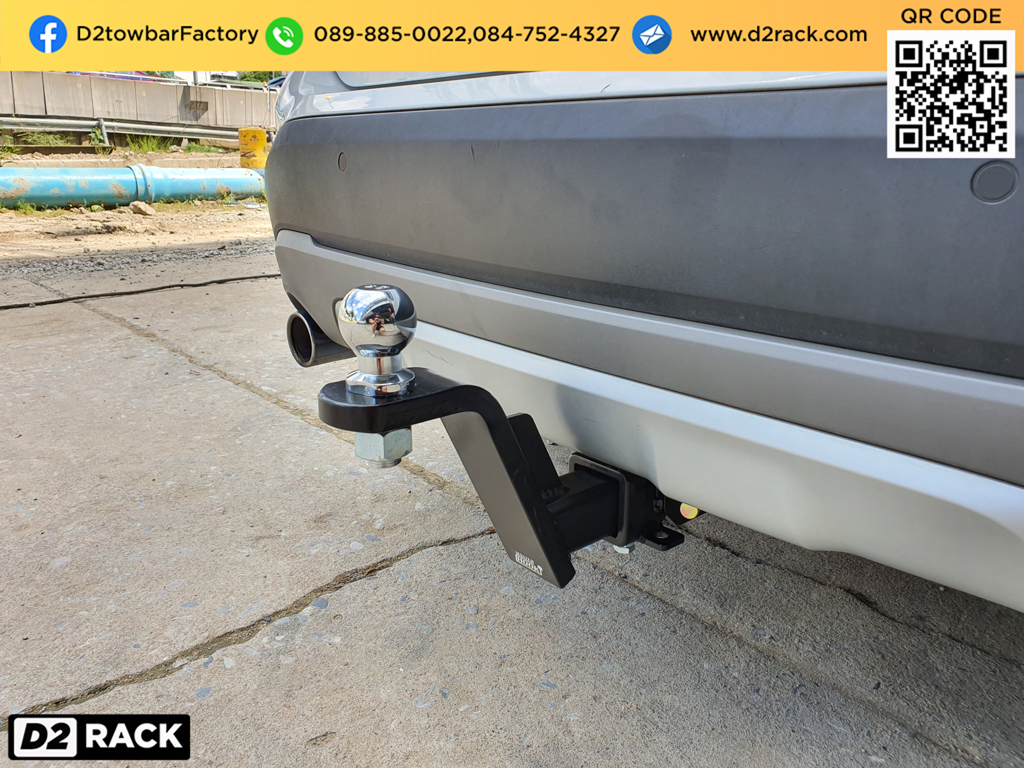 ตะขอลากรถราคา BMW X1 ชุดลาก บีเอ็ม เอ็กซ์ 1 ชุดลาก towbarhitch เทรลเลอร์ลากรถ : งานติดตั้ง D2towbar ชุดลากเรือ BMW X1
