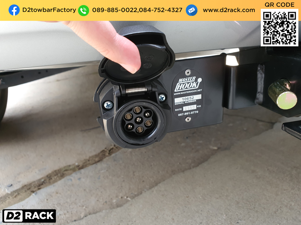 towbarhitch Subaru Forester หัวบอลลากเรือ ฟอเรสเตอร์ ชุดลากพ่วงมือสอง ชุดลากมอเตอร์ไซต์ ชุดลากเรือมือสอง : งานติดตั้ง D2towbar ชุดลากเรือ Subaru Forester