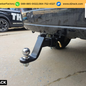 ชุดลากรถเก๋ง Toyota Fortuner 08-15 เทเลอร์พ่วงรถ ฟอร์จูนเนอร์ towbarhitch คานลากเรือมือสอง เทรลเลอร์ลากรถมือสอง : งานติดตั้ง D2towbar ชุดลากเรือ Toyota Fortuner 08-15