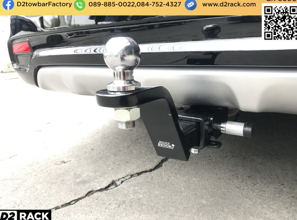 ชุดลากเรือ Carnival เทเลอร์ลาก ชุดลากเรือมือสอง เกีย คาร์นิวัล : งานติดตั้ง D2towbar ชุดลากเรือ kia carnival