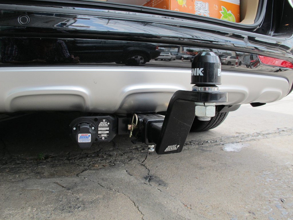 ชุดลาก kia carnival ลากพ่วง bigbike เทเลอร์ลากพ่วงมือสอง เกีย คาร์นิวัล : งานติดตั้ง D2towbar ชุดลากเรือ Carnival