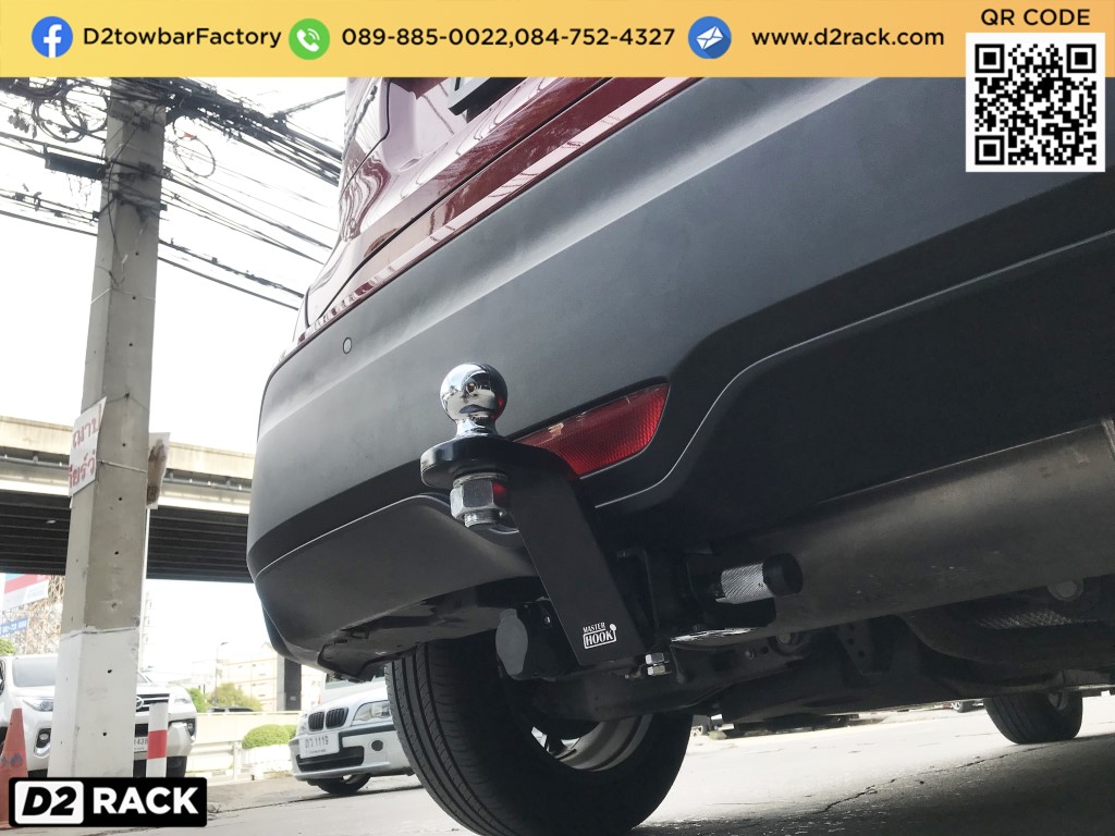 ชุดลาก Toyota CHR ลากพ่วง bigbike เทเลอร์ลากพ่วงมือสอง โตโยต้า ซีเอชอาร์ : งานติดตั้ง D2towbar ชุดลากเรือ chr