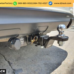 ตะขอเรือมือสอง Toyota Fortuner 08-15 กันชนลากพ่วงรถ เทรลเลอร์ลากแม็คโคร หางลากปากนกแก้ว หัวบอลลากรถมือสอง : งานติดตั้ง D2towbar ชุดลากเรือ โตโยต้า ฟอร์จูนเนอร์