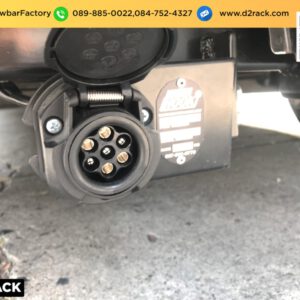 ชุดลากพ่วงมือสอง Toyota Sienta เทเลอร์ลากมือสอง ปากนกแก้ว โตโยต้า เซียนต้า : งานติดตั้ง D2towbar ชุดลากเรือ Sienta
