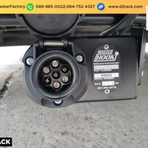 กันชนลากเรือ โตโยต้า เซียนต้า อุปกรณ์เทรลเลอร์ ลากเรือ เทเลอร์ towbar โทว์บาร์ : งานติดตั้ง D2towbar ชุดลากเรือ Toyota sienta