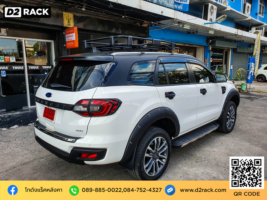 rack หลังคา vrk รุ่น tray 002 สำหรับ ford everest แร็คมือสอง วีอาร์เค ราวแร็คหลังคา ฟอร์ด เอเวอเรสต์ คานขวางมือสอง แร็คหลังคา thule ราคา แร็คติดหลังคารถ