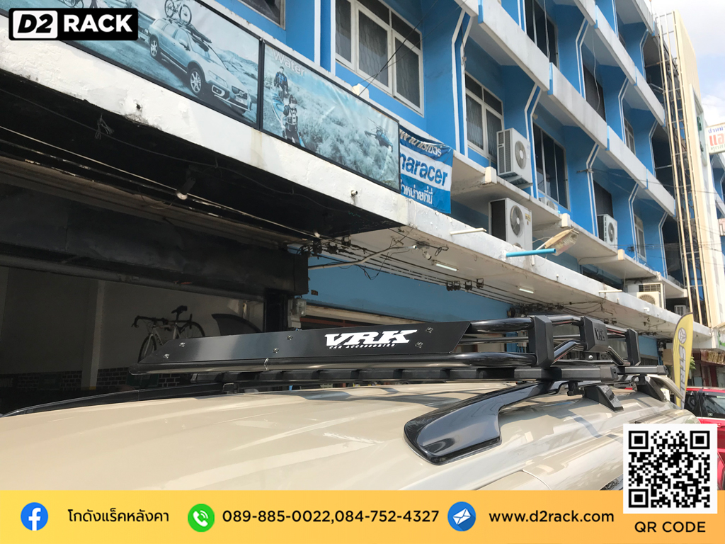 ราวหลังคารถยนต์ วีอาร์เค Ford Everest แร็คหลังคา ออฟโรด VRK รุ่น Tray 001 แร็ค หลังคา สแตนเลส ฟอร์ด เอเวอเรสต์ วิธีติดขายึดแร็คหลังคา d2 autorack ขายึดแร็คหลังคามือสอง