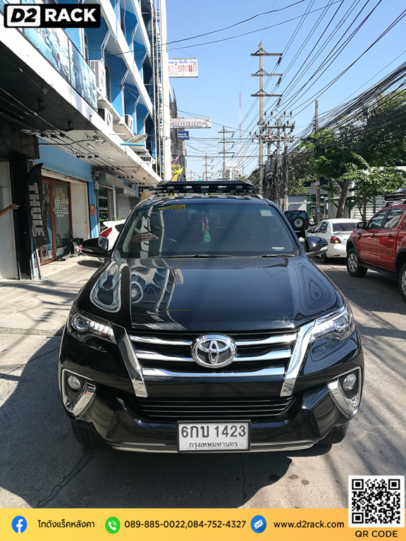 วิธีติดแร็คหลังคารถเก๋ง วีอาร์เค Toyota Fortuner แร็คหลังคา วีอาร์เค ราคา VRK รุ่น Modern แร็ค หลังคา pmp โตโยต้า ฟอร์จูนเนอร์ แหลกหลังคารถ d2 autorack แร็คหลังคา ถอด ได้